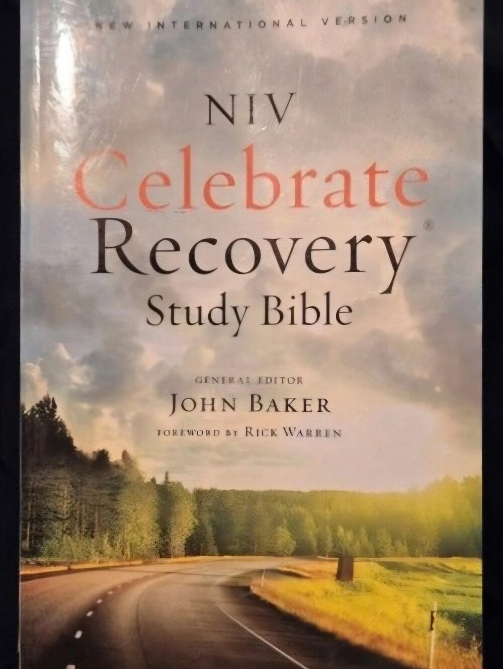 NIV Celebrate Recovery Study Bible - Cream/Green